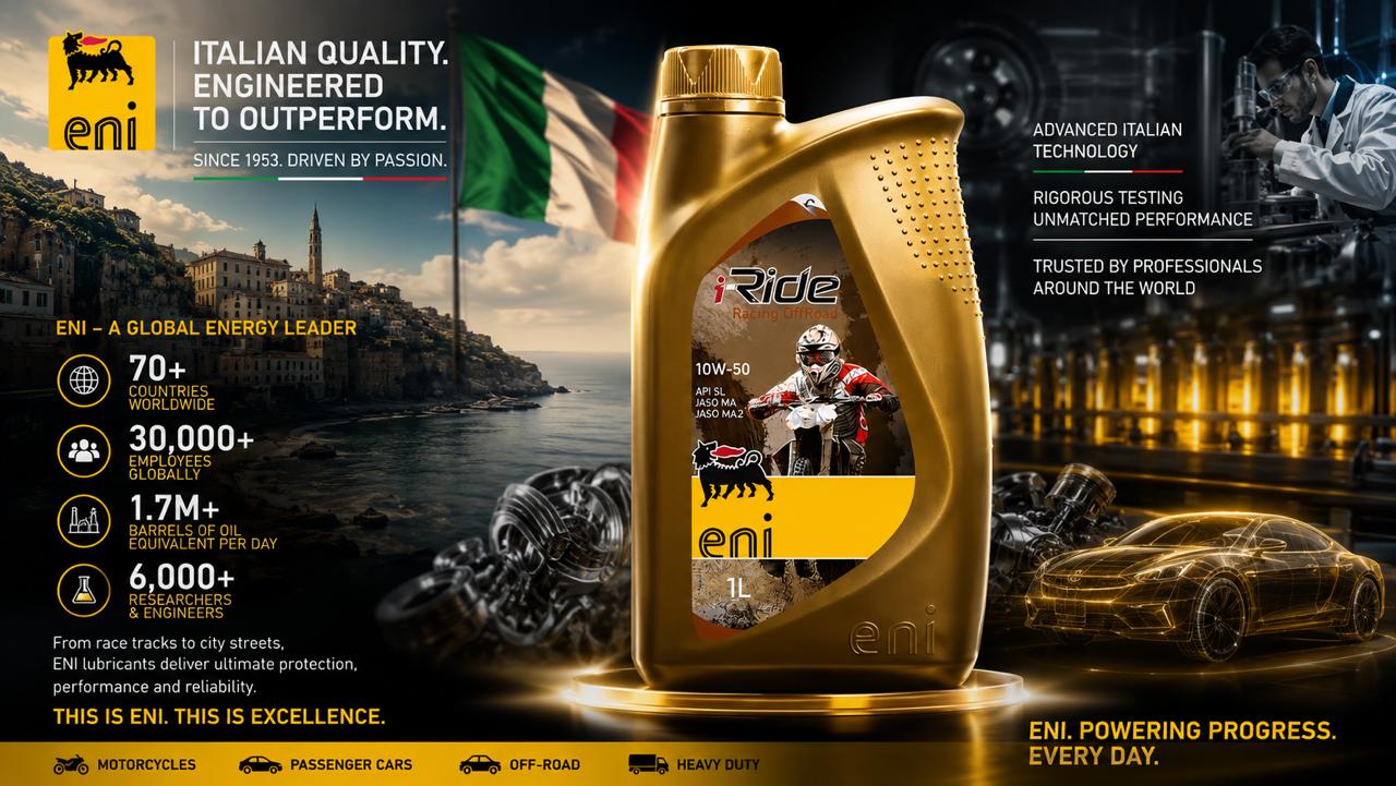 ENI lubricants banner
